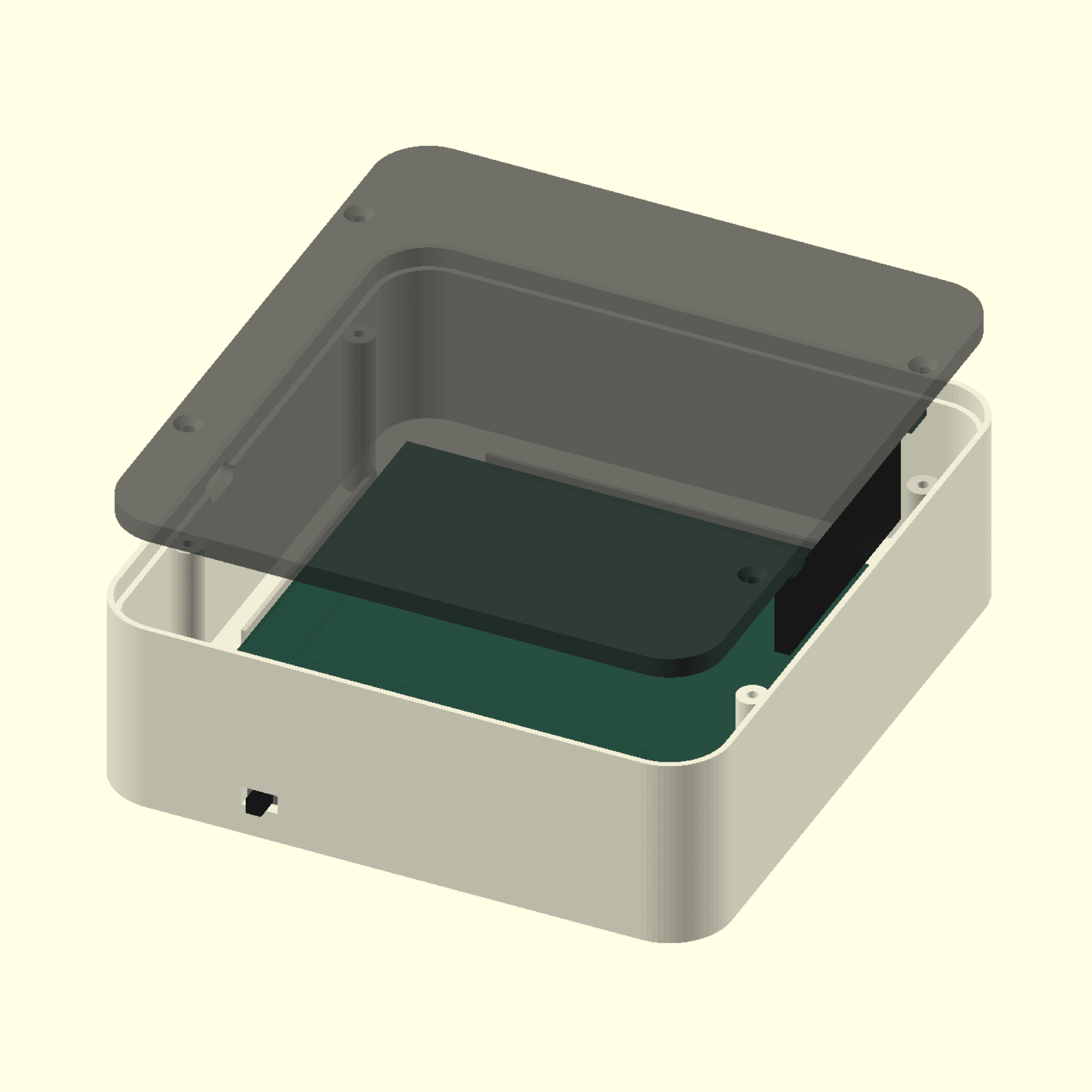 Exploded render showing the revised Fresh First enclosure structure.