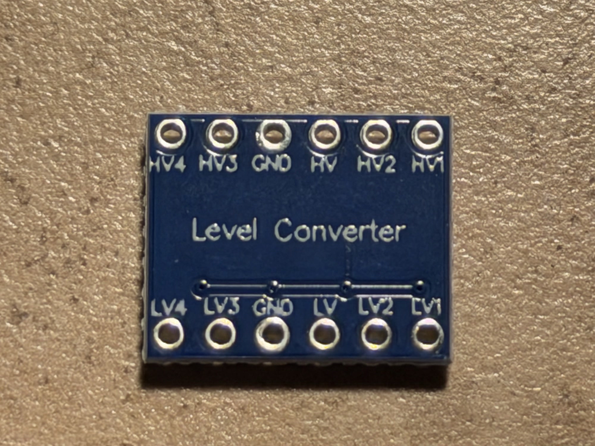 The bidirectional level shifter used on the prototype's I2C bus.